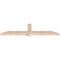 Ekena Millwork Eugene Smooth Timber Gable Bracket, Douglas Fir, 84"W x 21"H x 3 1/2"D x 5 1/2"F, 6/12 Pitch GBW084X21X0406EUG00SDF - alternate 4